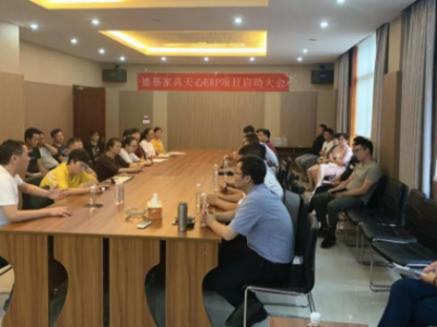 天心天思助力-德慕家具公司ERP项目启动大会圆满举行